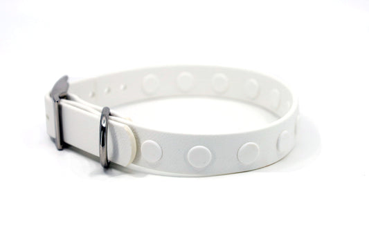 White Charm Collar - Chelsea’s Charm Collars